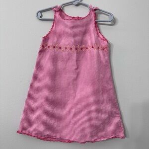 Old Navy 00’s Red Checkered Toddler Dress